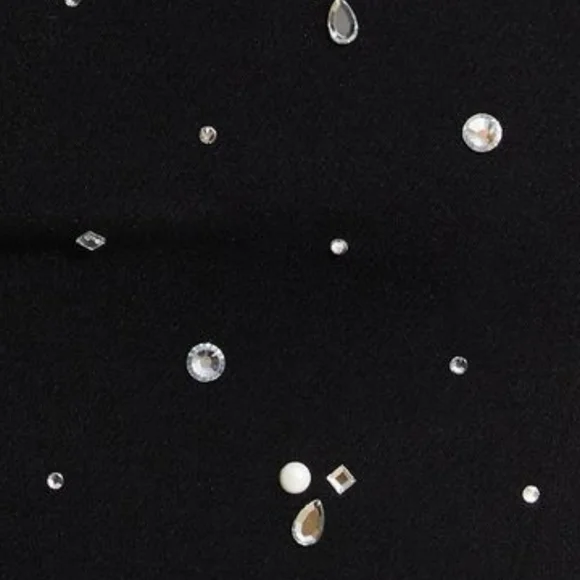 Black Rhinestone Bustier - Picture 2 of 2